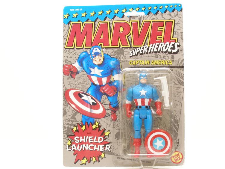 MARVEL SUPERHEROES - Captain America Shield Launcher - Click Image to Close